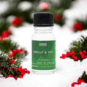 10x Holly & Ivy Fragrance Oil 10ml
