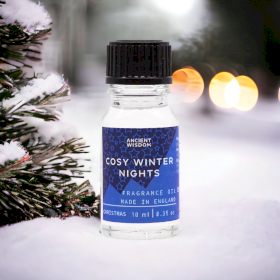 10x Cosy Winter Nights Fragrance Oil 10ml