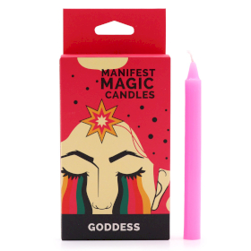 6x Manifest Magic Candles (set of 12) - Goddess