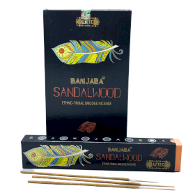 12x Banjara Tribal Smudge Incense - Sandalwood