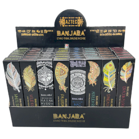 48x Banjara Tribal Smudge Incense - ( 6 packs of 8 fragrances )