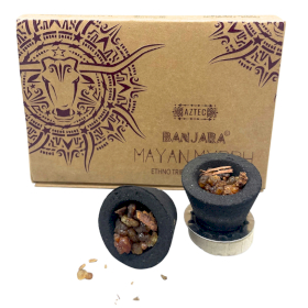 3x Banjara Resin Cups - Mayan Myyrh