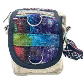 Tiedye Hemp Messenger Bag