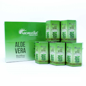 12x Aromatika Masala Backflow Incense - Aloe Vera