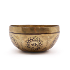 Tibetan Healing Engraved Bowl - 16cm - 7 Chakras