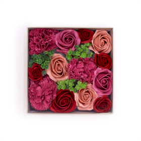 Square Box - Vintage Roses