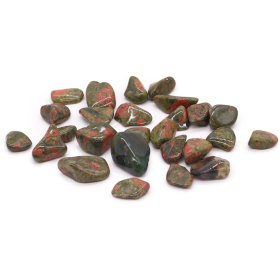 24x M Tumble Stone - Unakite