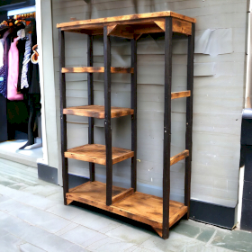 Clothes Rack & Shelves Square