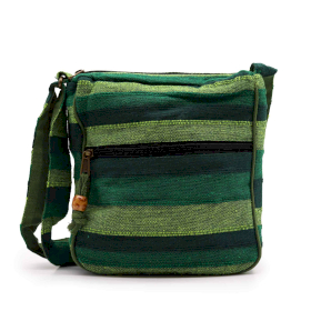4x Lrg Nepal Sling Bag (Adjustable Strap) - Forest Green