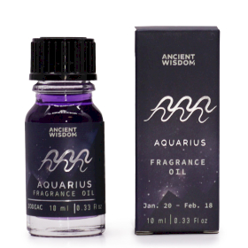 3x Zodiac Fragrance Oil 10ml - AQUARIUS