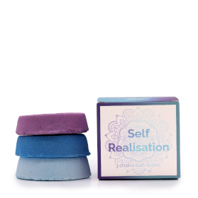 3x Chakra Bath Fizz - Small box - Self Realisation