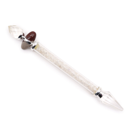 Shiva Lingam Magic Wand - 19.5 cm - Rock Quartz - Wisdom