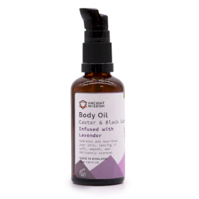 3x Organic Body Oil 50ml - Lavender