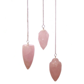 3x Magic Pendulum - Rose Quartz