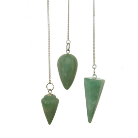 3x Magic Pendulum - Green Aventurine