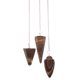 3x Magic Pendulum - Tiger Eye