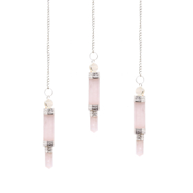 3x Pendulum - Rose Quartz