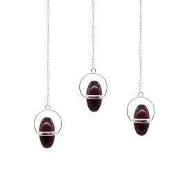 3x Shiva Lingam with Band Pendulum