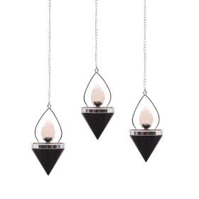 3x Gemstone Lantern of Life Pendulum