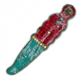 6x Buddha Long Dagger Tibetan Incense Holder