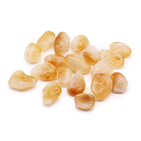 18x XL Tumble Stones - Citrine (Grade A)