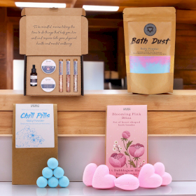 Chill Heart Dust Bath Bomb Gift Sets