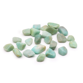 24x L Tumble Stone - Amazonite