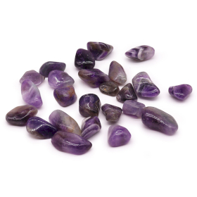 24x L Tumble Stones - Amethyst C