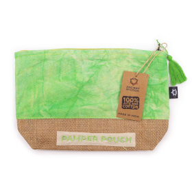 4x Pamper Pouch - Mother Earth Green - Stonewash