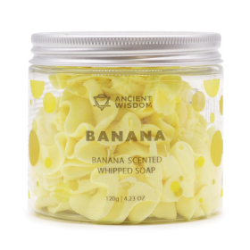 3x Banana Whipped Soap 120g