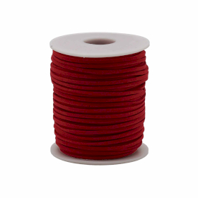 Bulk Roll Pendant Cord - 2.5mm x 45m - Red A056