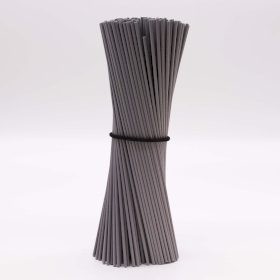 3mm x 25cm Bundle Fibre Reeds - (aprox 250) - Dusk Grey