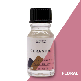 10x 10ml Geranium Fragrance Oil