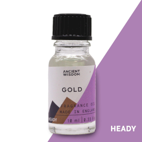 10x 10ml Gold Fragrance Oil