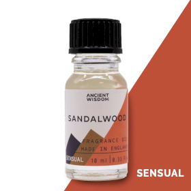 10x 10ml Sandalwood Fragrance Oil
