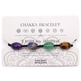 3x Chakra String Bracelets - Beads