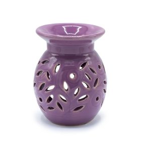 3x Floral Oil Burner - Lavender