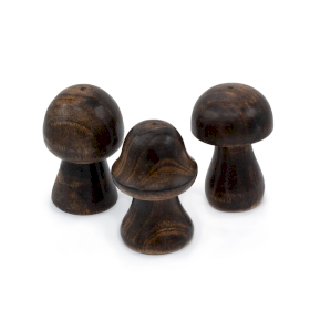 3x Set of 3 Mini Incense Mushrooms (8cm 7cm 6.5cm)