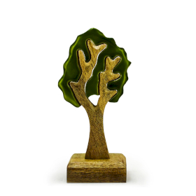 Lost in the Forrest -  Single Tree 3D Wooden Decoration - 20x10cm