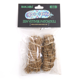 2x Banjara Smudge Stick - Vetiver and Patchouli