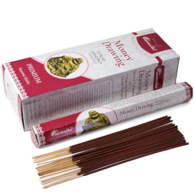 6x Aromatika Charcoal Free Hex Incense - Money Drawing