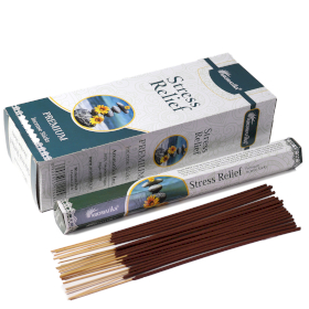 6x Aromatika Charcoal Free Hex Incense - Stress Relief