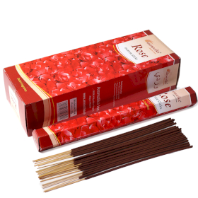 6x Aromatika Charcoal Free Hex Incense - Rose