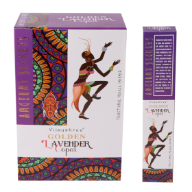 12x 15g Golden Incense Copal and Lavender
