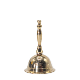 6x Small Altar Brass Bell - Penta Moon