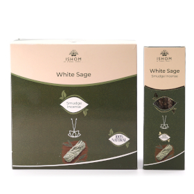 12x Ishom Smudge Incense - White Sage
