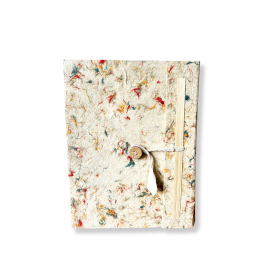 Med Lokta Mixed Colour Cotton Notebook (15x12cm) - 45 leafs