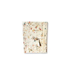 Mini Lokta Mixed Colour Cotton Notebook (12x8cm) 40 leafs