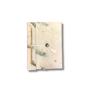 Med Lokta Mixed Flowers Notebook (15x12cm) - 45 leafs