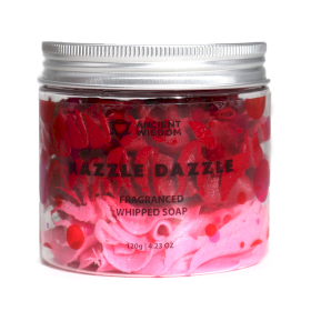 3x Razzle Dazzle Whipped Soap 120g